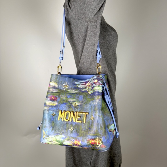 Sold on fashionreloved.com Louis Vuitton NeoNoe Monet Blue Masters  Bag - Picture 3 of 16